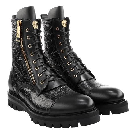 versace men boots|Versace men boots for men.